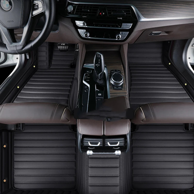 Car floor mats for Ford Mustang 2011 2012 2013 2014 Custom auto foot Pads automobile carpet cover