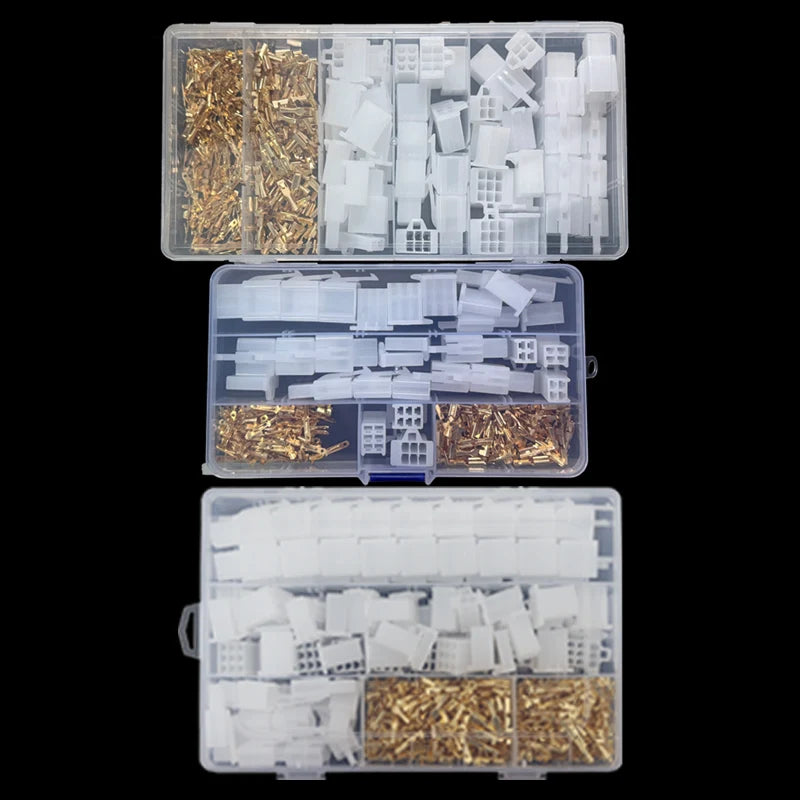 NEW Car Motorcycle Electrical Connectors: 2.8mm 2 3 4 6 9 Pin Wire Terminal Hooks for Male & Female Terminals Assorted Kit