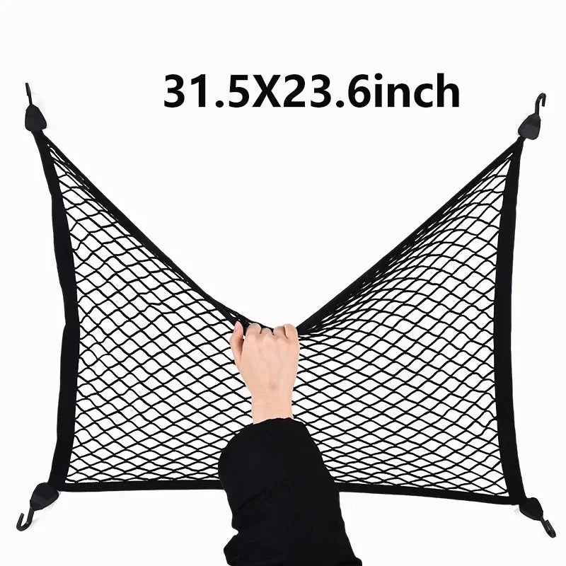 Highly Elastic Cargo Net Simple Truck Bed Cargo Mesh Organizer Suitable for Daily Light Loads of Trucks