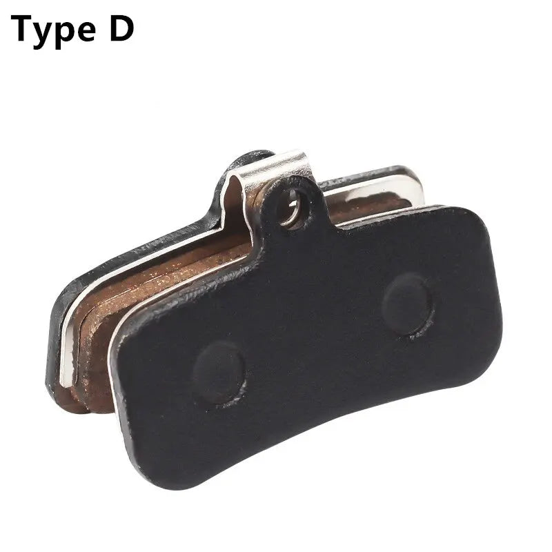 Pastillas de freno de disco semimetálicas para bicicleta de montaña (4 pares) para Shimano B01S, G01S, A01S, XTR, XT, SLX, Deore, Sram, Guide Level, HRD, Red, Etap, Magura