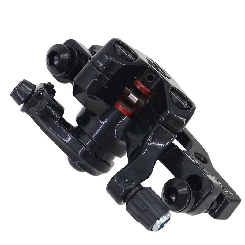 High quality disc brakes with cold mechanical calipers are commonly used as spare parts for electric scooter modification
