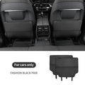 Car Anti-kick Pad Interior Pu Leather Auto Seat Back Protector Pads Anti Scratch Back Seat Organizer Car Accessories