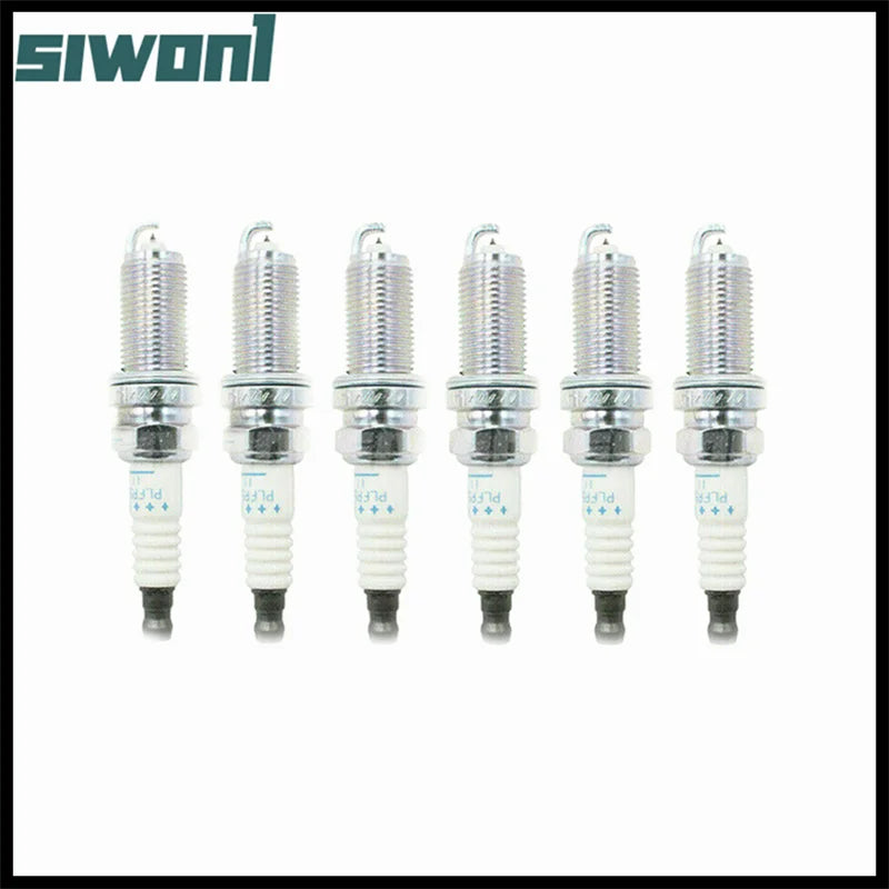 6pcs/lot Spark Plug For Nissan Titan Xterra Quest Sentra Infiniti FX45 G35 I30 I35 224015M016 PLFR6A11 22401-5M016 PLFR6A-11