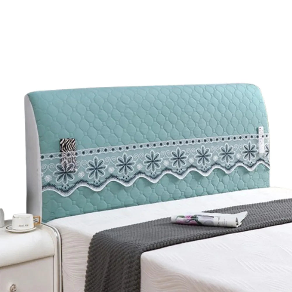Elastic Anti-Collision Bed Head Cover Detachable All-inclusive Headboard Cover Thickened Luxury Soft Bedside Dust Cover
