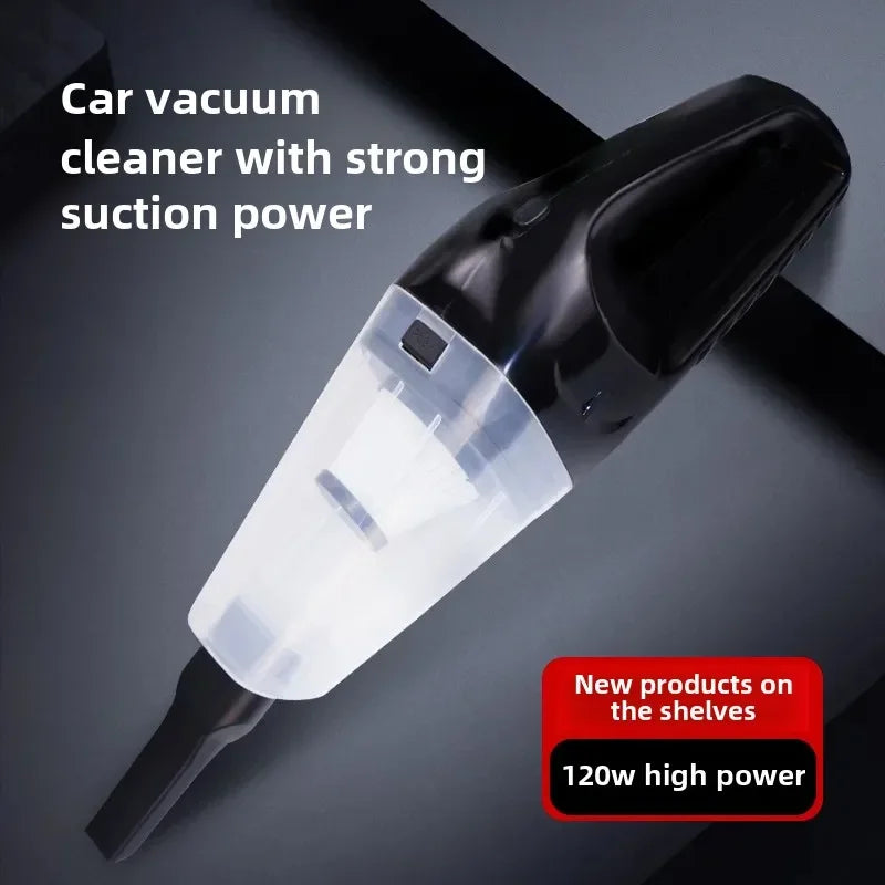 Hot-selling portable high-power motorcycle vacuum cleaner, suitable for cars and homes, handheld wet and dry vacuum cleaner