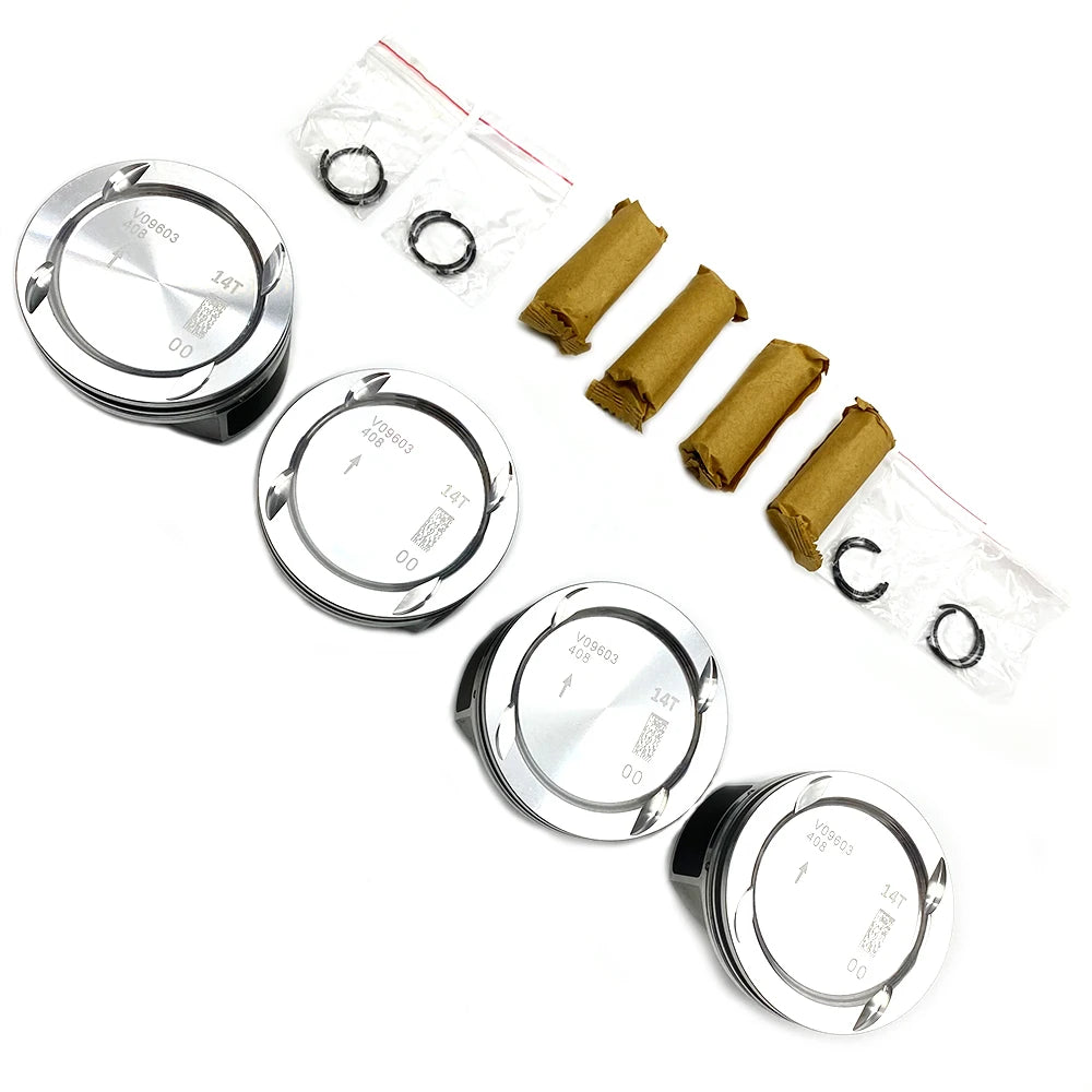 Engine Parts Pistons With Rings Set For Buick Encore 1.4T LUJ Chevrolet Cruze Opel Astra  Trax Car Accessories 55580184 25198520