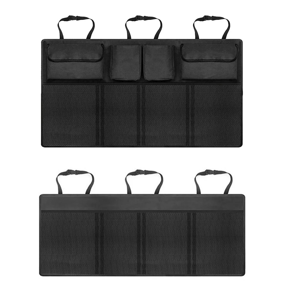 Auto Storage Organizer Car Trunk Bag Universal Large Capacity Backseat Storage Bag Trunk Cargo Mesh Holder Pocket car organizer