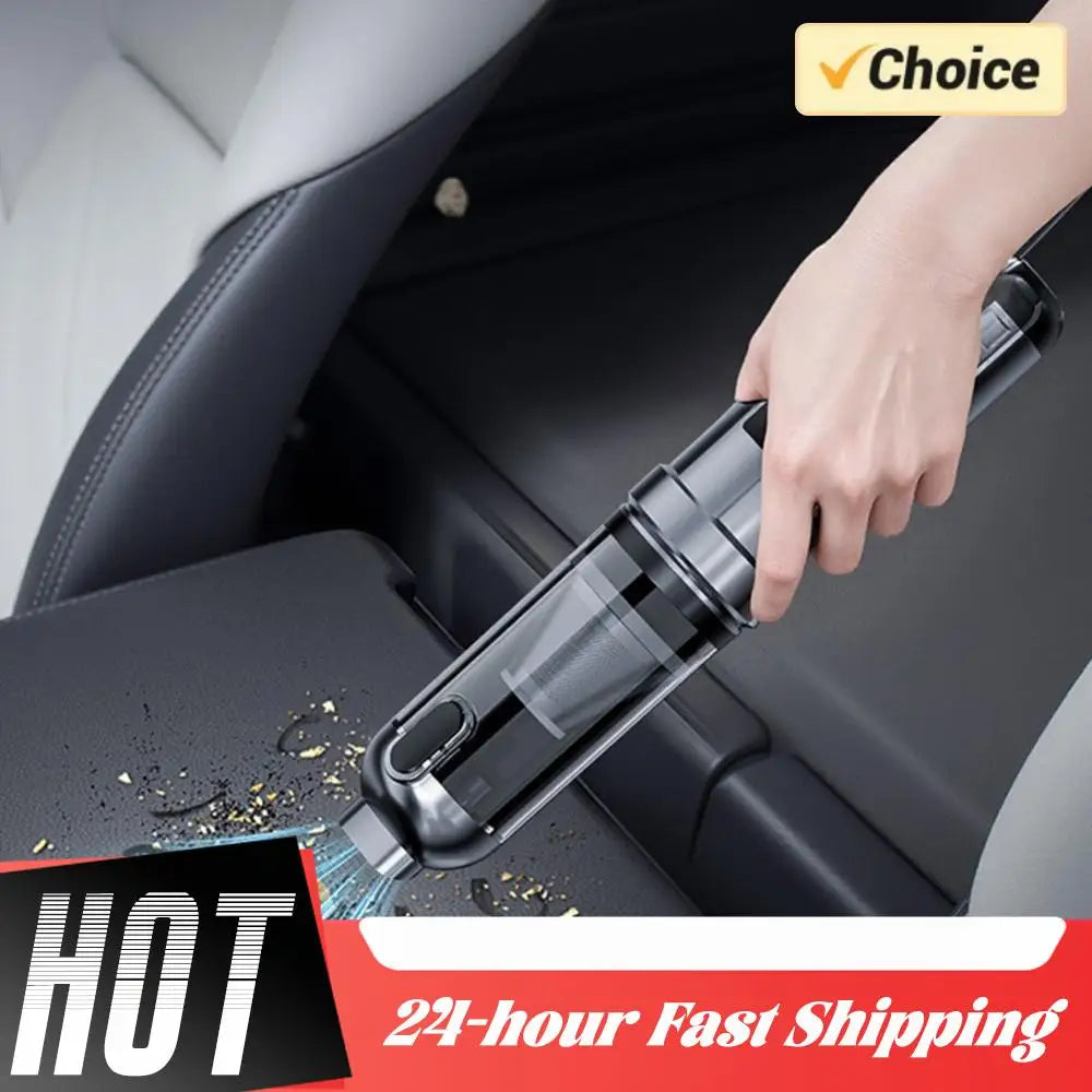 15000PA Car Vacuum Cleaner Cordless Compressed Air Duster with Brushless Motor Rechargeable Handheld Vacuum for Car Home