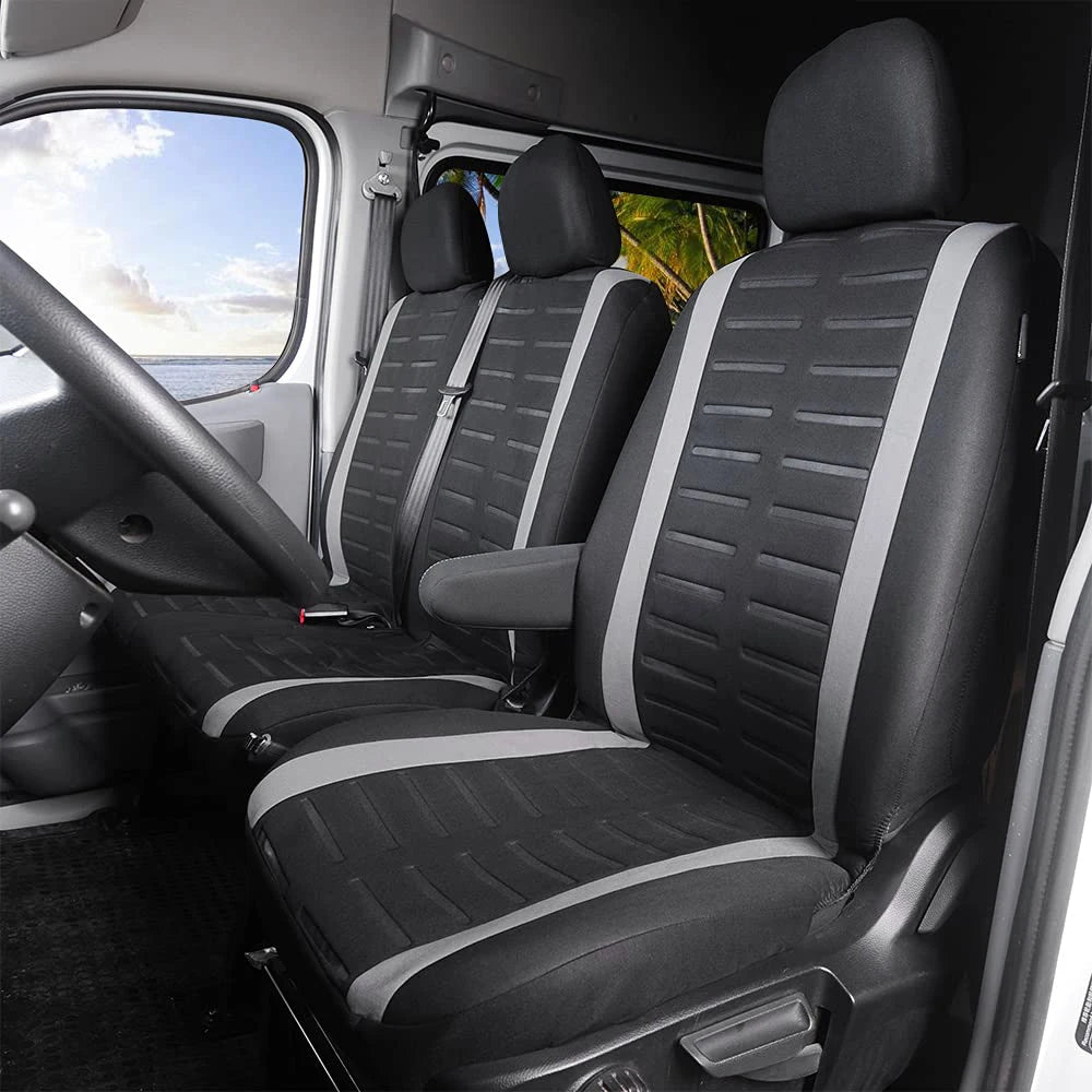 Truck seat covers car interior accessories printed seat covers with tire marks