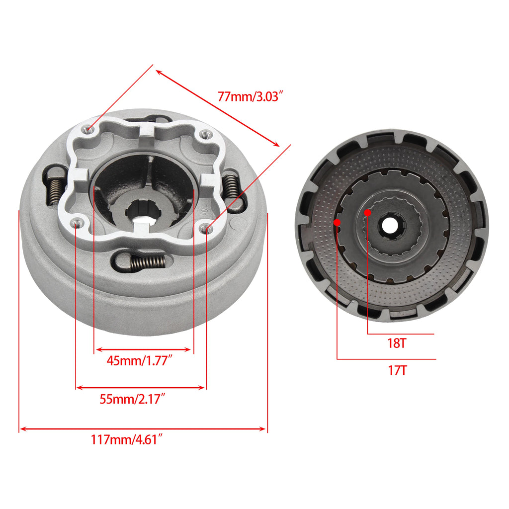Motorcycle Heavy Duty Manual Clutch Set For Lifan 50cc 70cc 90cc 110cc 125cc Engine Dirt Pit Bike ATV Motocross Accessories