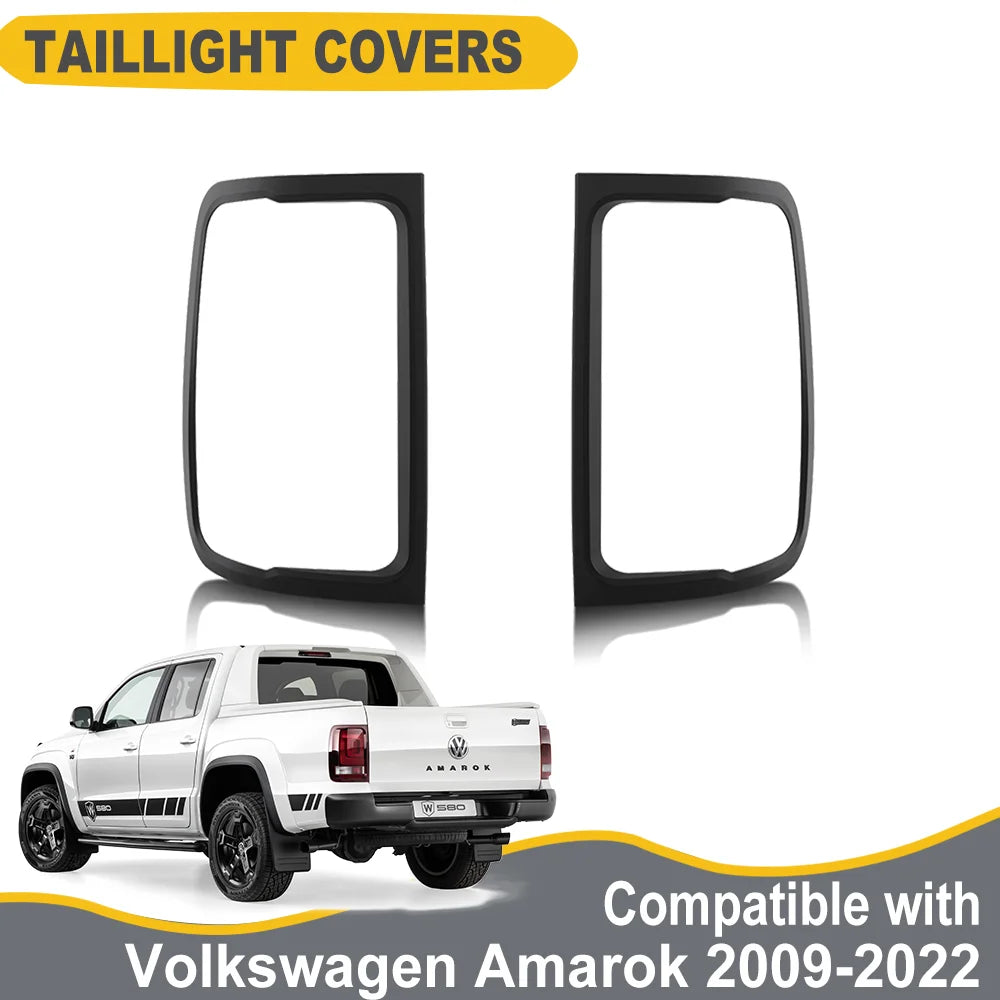 Car Exterior Accessories For VW Volkswagen Amarok 2009-2022 ABS Matte Black Protectors Cover Body Kits Auto Parts