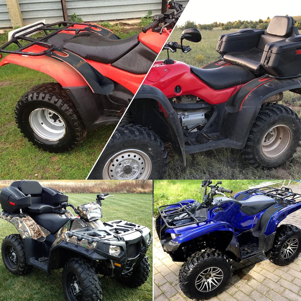 ATV Accessories Foot Rests Adjustable Foldable Passenger Footrest For Can-am Outlander Polaris Honda Suzuki Kawasaki Yamaha