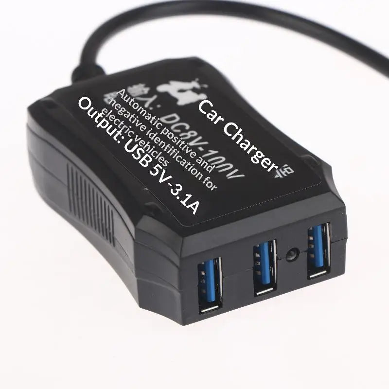 Mobile Phones And Electric Vehicles Durable Car Charger Universal 18W 12-120V USB Converter 5V3A Fast Charger