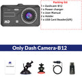 4 Inch1080P Dashcam 24H Parking Touch Night Vision Front Optional Rear Dash Cam Camera Video Recorder Black Box Smart Systems