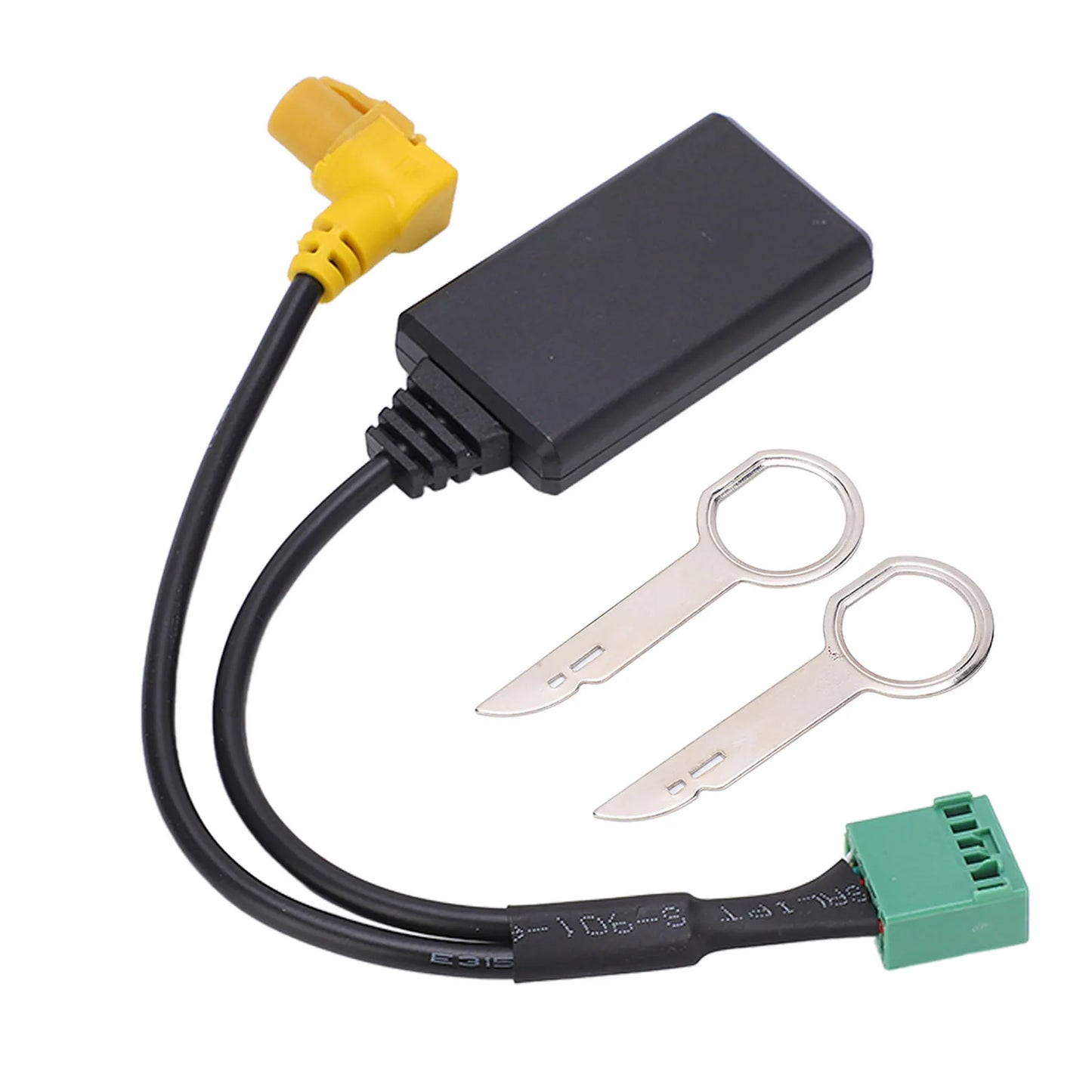 MMI 3G AMI 12Pin Bluetooth 5.0 AUX Cable Adapter Wireless Audio Input Replacement for Audi A4 A6 Q5 Q7 A5 S5