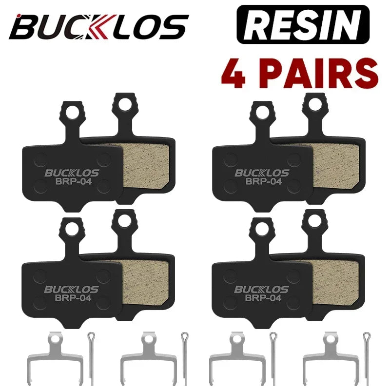 BUCKLOS Resin Disc Brake Pad For SRAM AVID Wear-resistant Hydraulic Brake Pads MTB Brake Pads for DB3 DB5 ELIXIR Cycling Parts