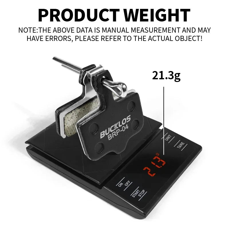 BUCKLOS Resin Disc Brake Pad For SRAM AVID Wear-resistant Hydraulic Brake Pads MTB Brake Pads for DB3 DB5 ELIXIR Cycling Parts