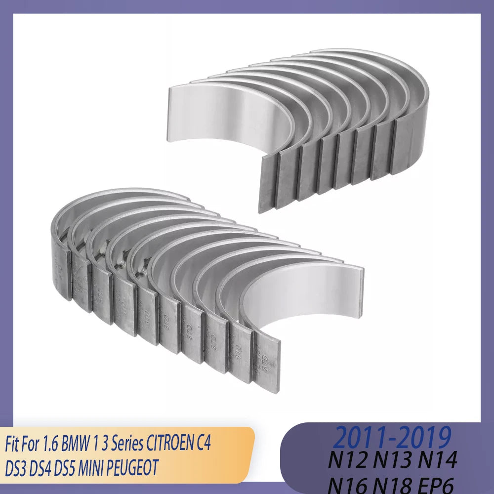 STD Engine Parts Main & Connecting Rod Set Kit Fit 1.4 1.6 L EP3 EP6 N12 N14 N16 N18 Gas 07-18 For CITROEN DS MINI PEUGEOT