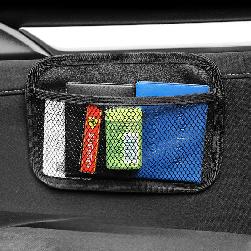 Car Seat Organizer Auto Seat Side Storage Hanging Bag Multi-Pocket Drink Holder Mesh Pocket Car Styling Organizer Phone Holder