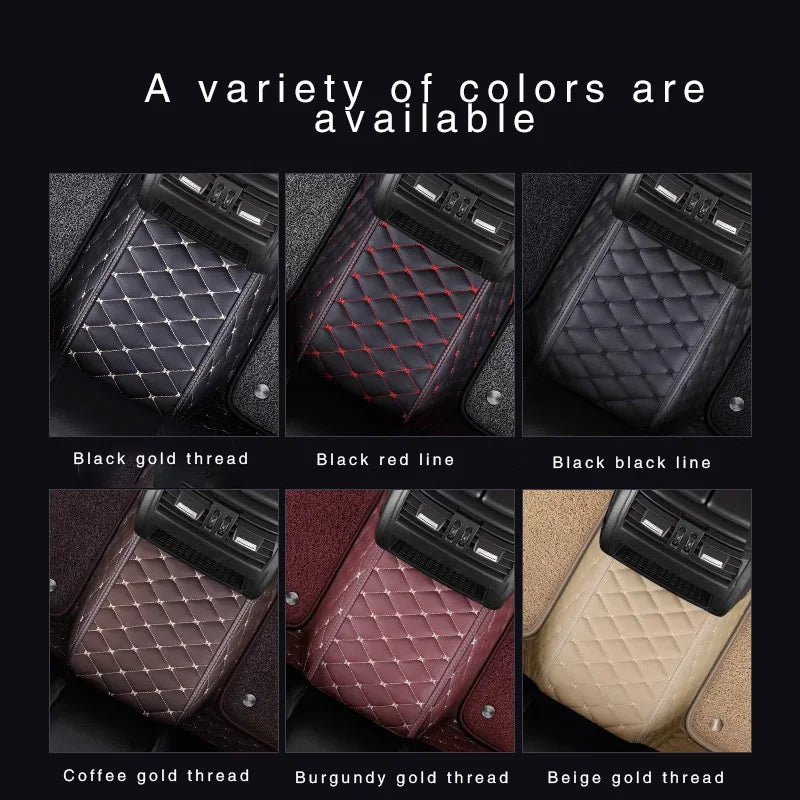 Car Floor Mats For Mazda Cx-5 2012 2013 2014 2015 2016 2017 2018 Flash Mat Leather Custom Foot Pads Automobile Carpet Car Covers