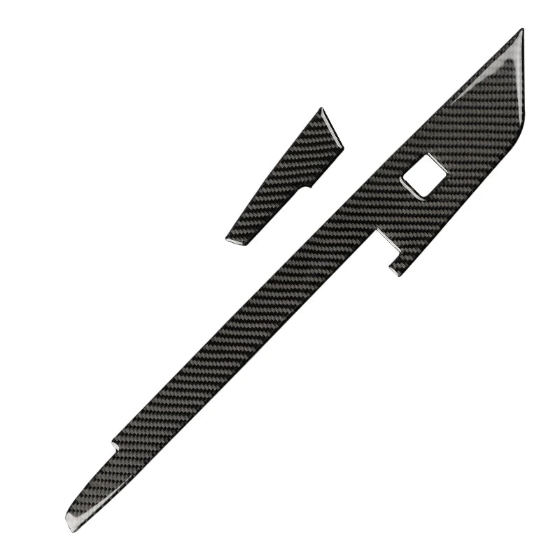For Chevrolet Camaro 2017-2022 Accessories Interior Real Carbon Fiber  Car Center Console Side Decorative Strip Cover Stickers