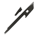 For Chevrolet Camaro 2017-2022 Accessories Interior Real Carbon Fiber  Car Center Console Side Decorative Strip Cover Stickers