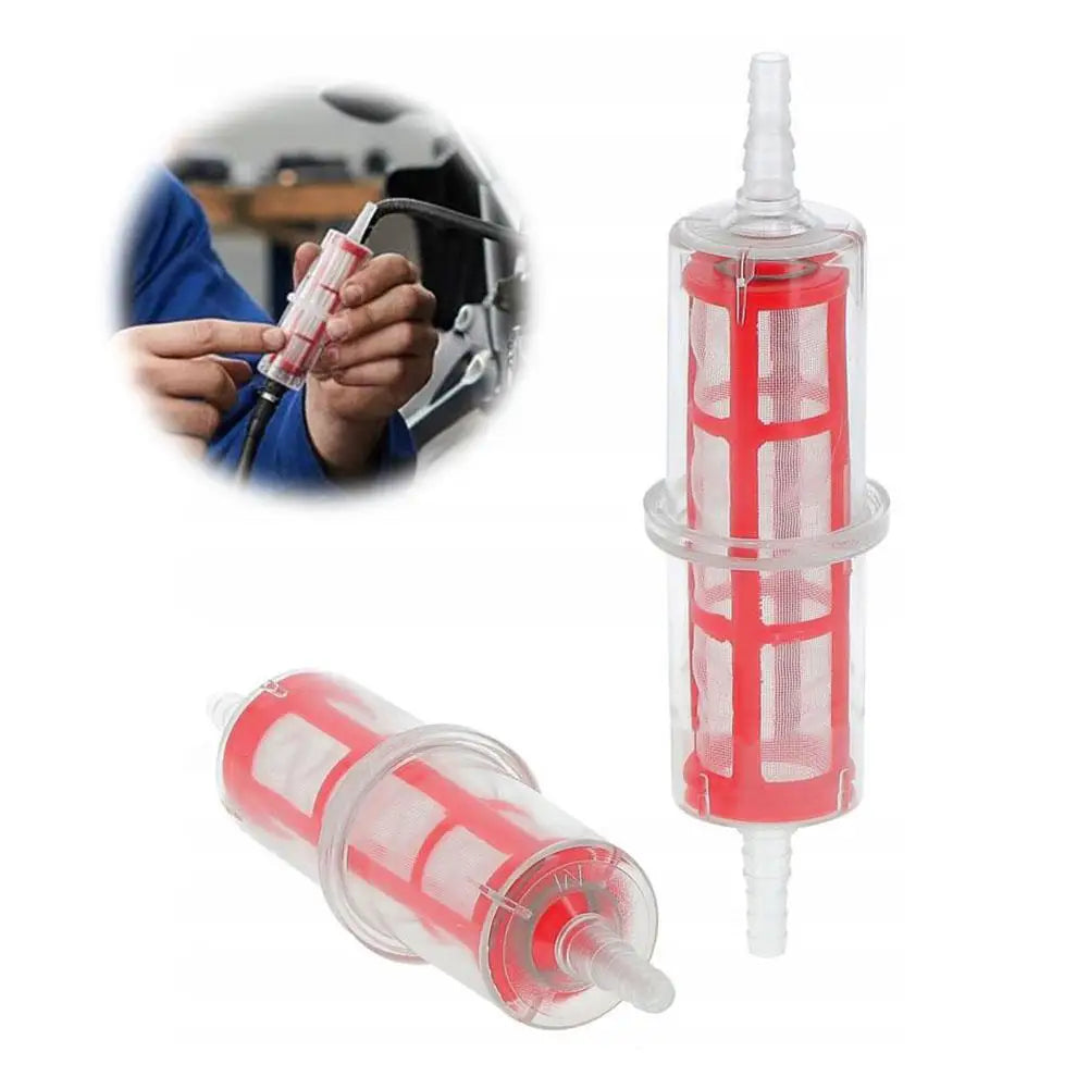 Large Inline Diesel Fuel Filter Plastic Motorcycle Car Fuel Filters Universal Automobiles Replacement Accessories