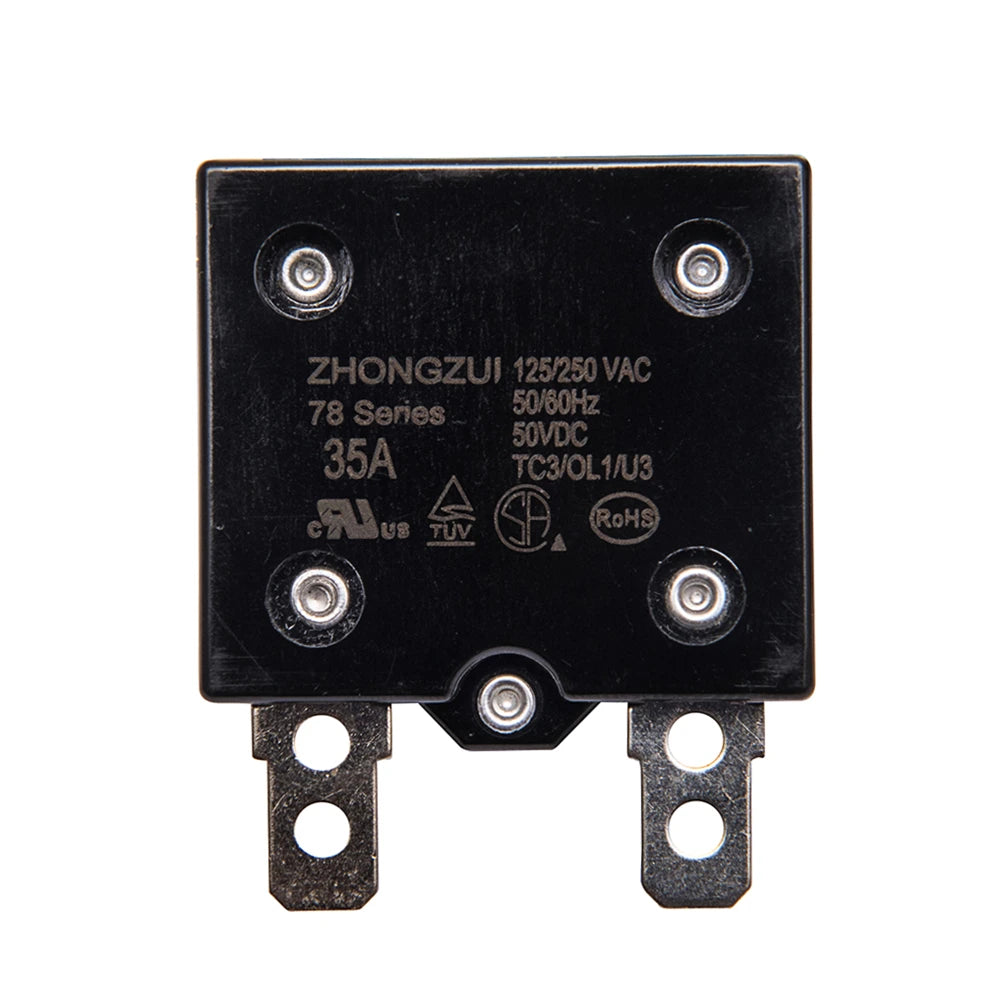 Children's Electric Vehicle Battery Automatic Reset Relay Fuse,Short Current Overload Protector Kid's Electric Car Accessories