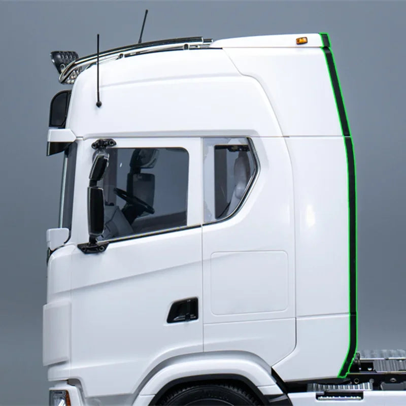 RC Truck Tail Edge Strip Flange Modification for 1/14 Tamiya SCANIA 770S 6X4 56368 8X4 56371 Car Accessories