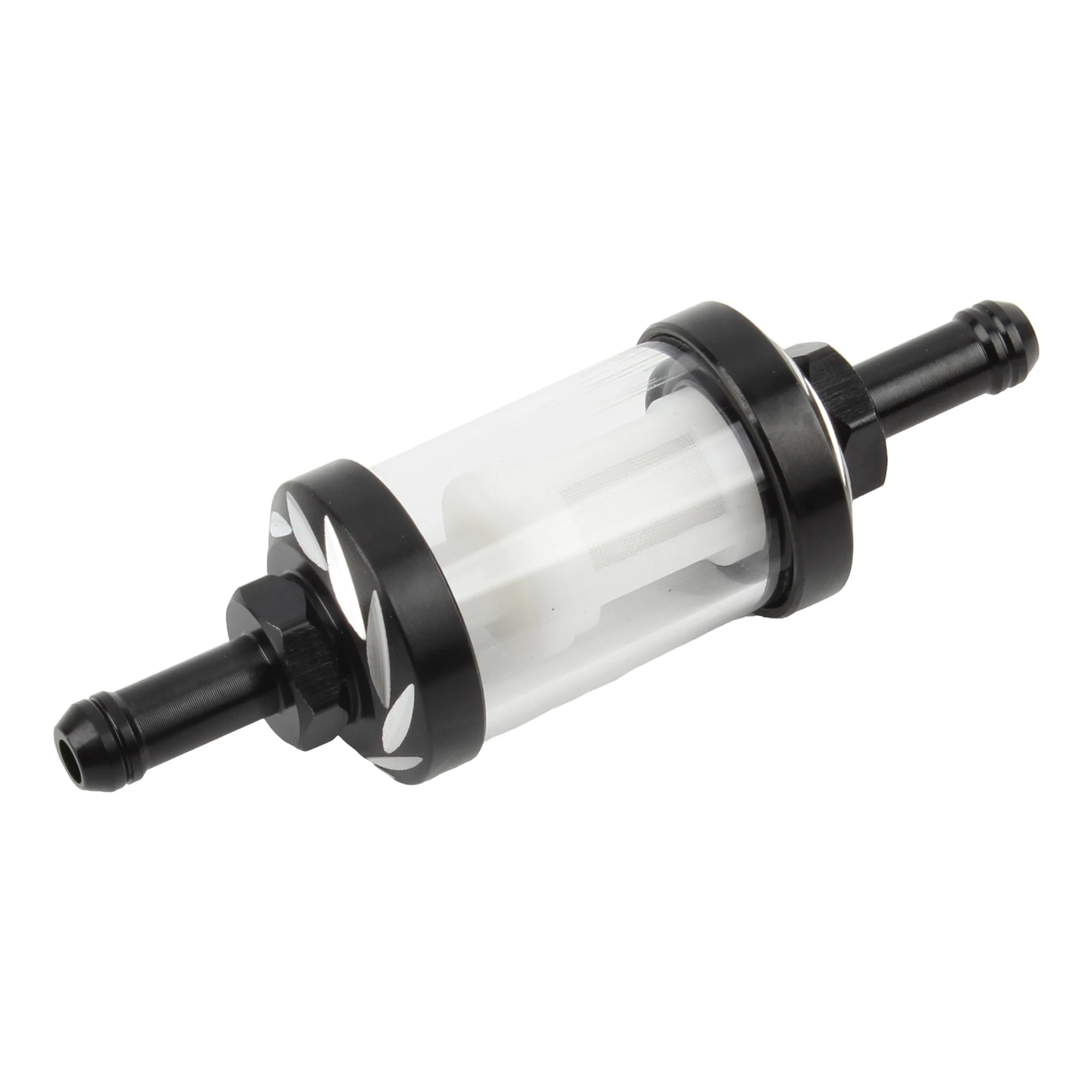 Motorcycle Engine Fuel Filter CNC Aluminum Alloy Glass Gas Fuel for Enduro Dirt Bike Motocross 125 140 150 160cc CRF70 90 110