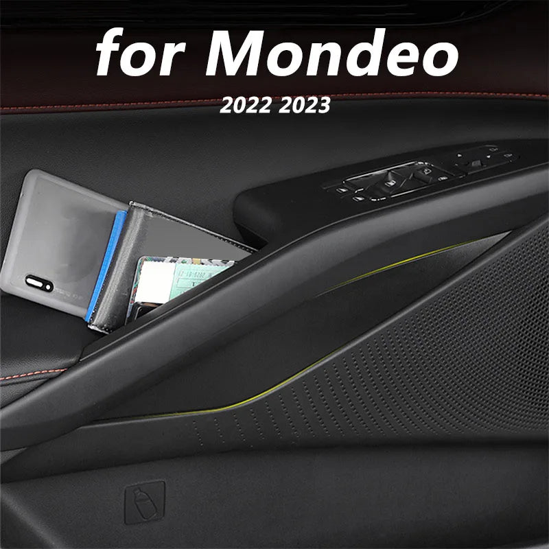 for Ford Mondeo 2022 2023 Car interior decoration accessories, interior door handle, patch, storage box modification