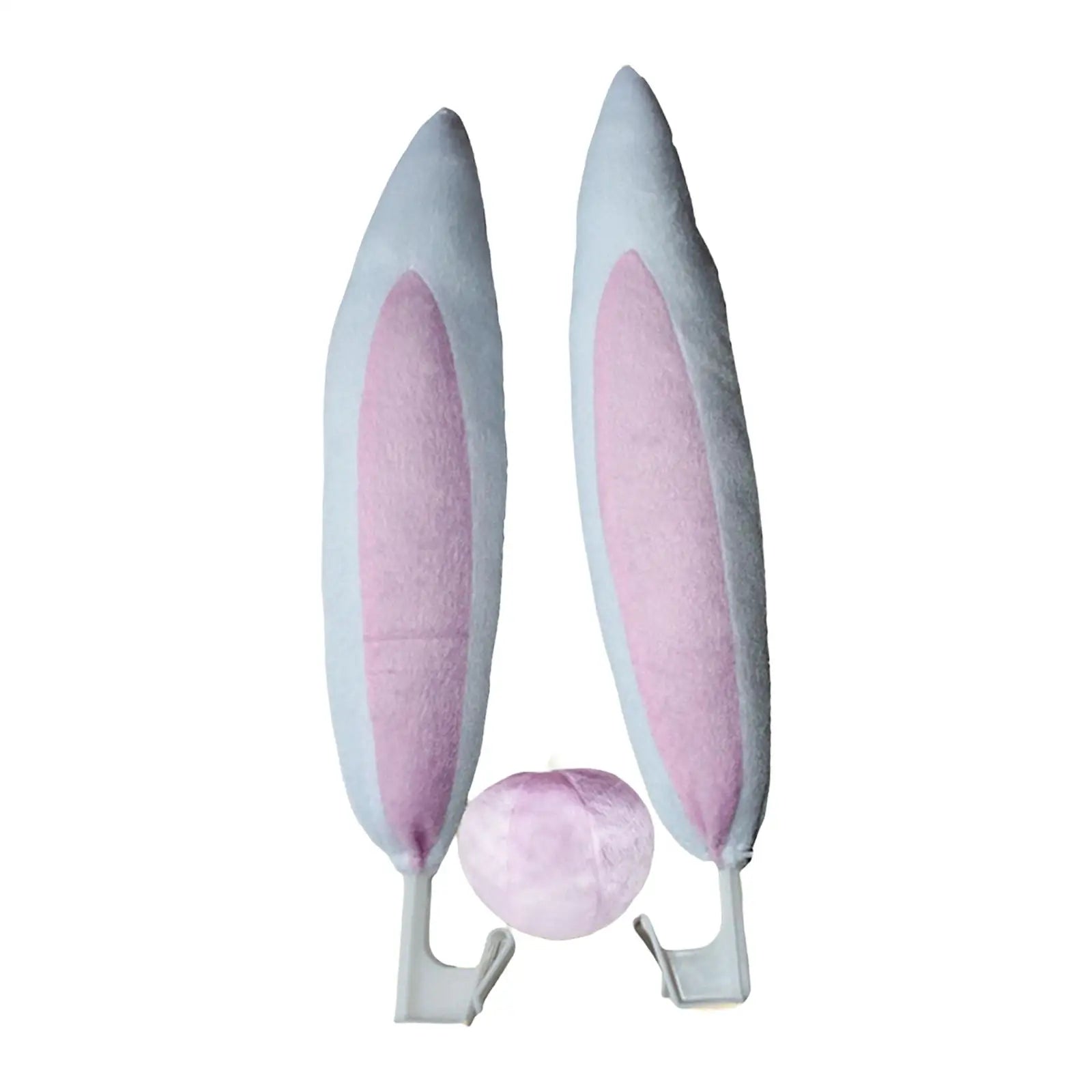 Car Decoration Accessory Rabbit Ears Truck Accessory Animal Style Gifts Nose Easter Decoration Portable Car Decoration