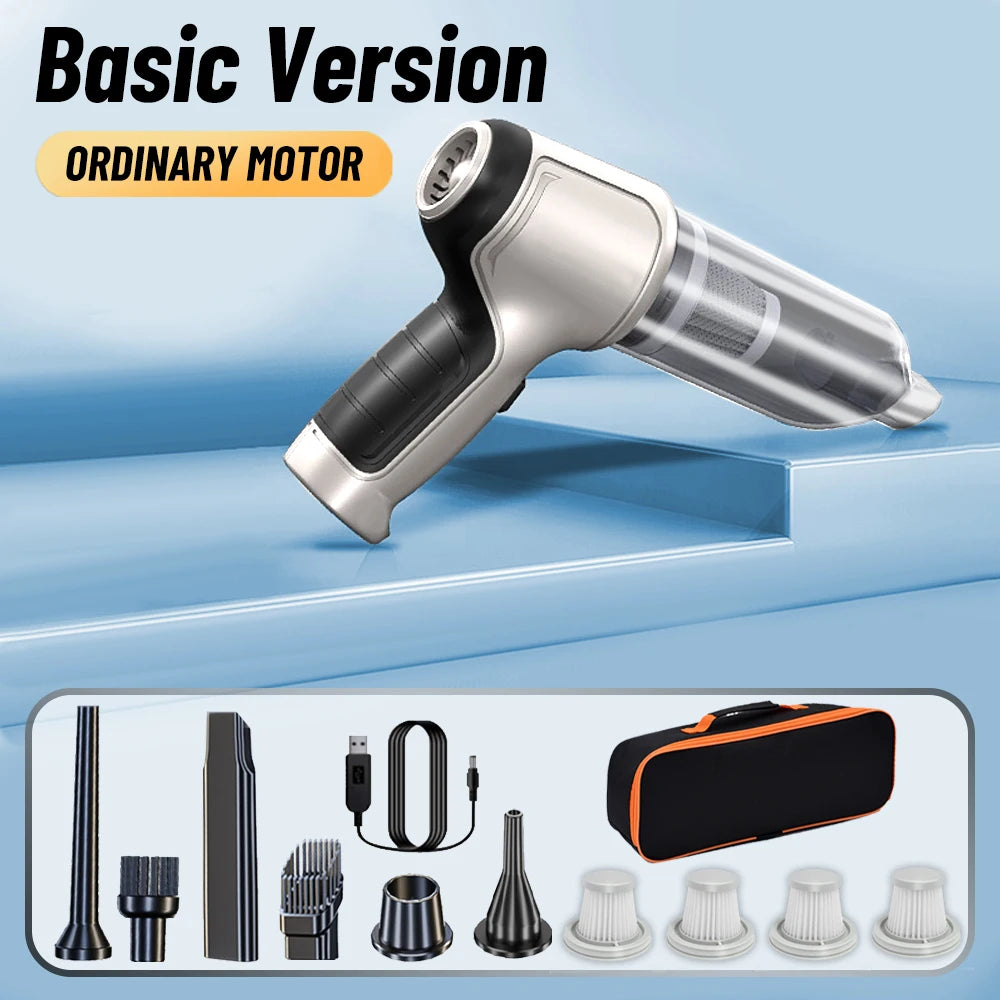 Car Vacuum Cleaner Auto Robot Wireless Powerful Cleaning Machine Car Accessories Home Appliance Strong Suction As Gift