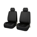 9pcs/4pcs Set Car Seat Cover Universal Leather Black Seat Protector Cover Complete Set of All Seasons Car Interior Accessories
