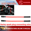 2 PCS 10.4mm 10mm Motorcycle Spark Plug Wire For Harley-davidson Softail Dyna FXD 1999-2017 Motorcycle Accessories