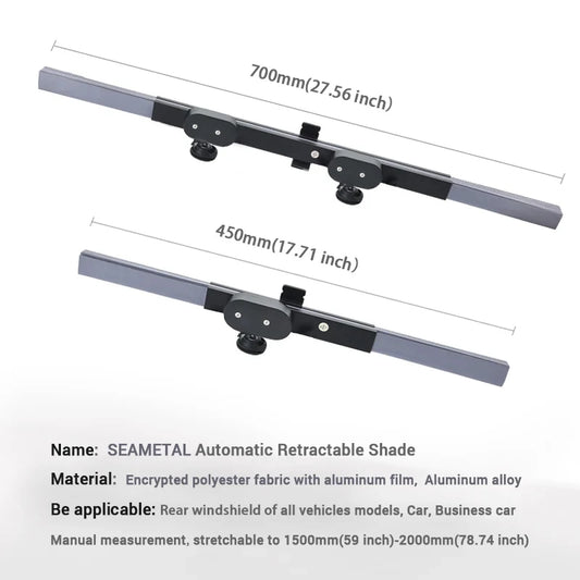Foldable Car Sunshade Protector Auto Parasol Front Rear Window Sun Visor Winshield Sun Shade Covers UV Prevention for Car SUV