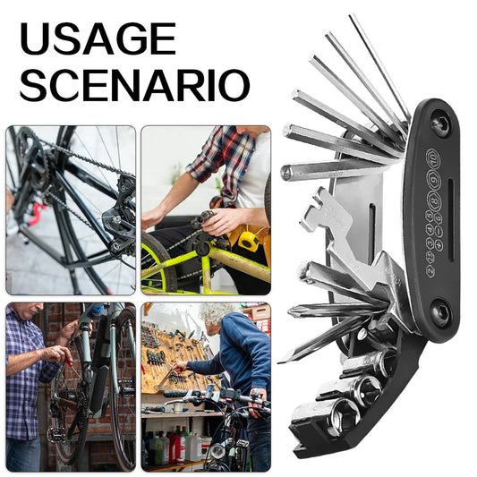 Bike Repair Tool Kit Lightweight Compact Bike Tool For Road Bike