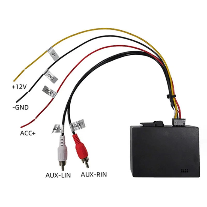 Car Bluetooth Music Aux Audio Input Old 2GMMI Bluetooth Music for Audi A6L A8L Q7 Audio Fiber Decoder Box for Android