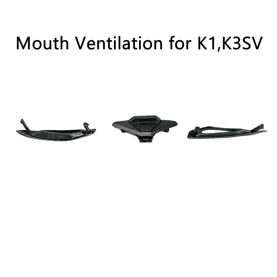 Motorcycle Helmet Accessories for AGV K1 K3 K3SV K5 K5S Capacetes Lining Pad Chin Nose Protector Vent Accesorios Para Moto