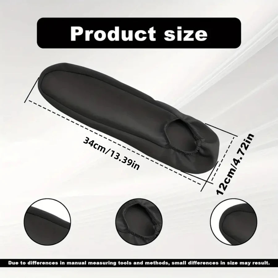 1 pair of car armrest protective covers, washable with side storage pockets, suitable for SUV/truck armrests