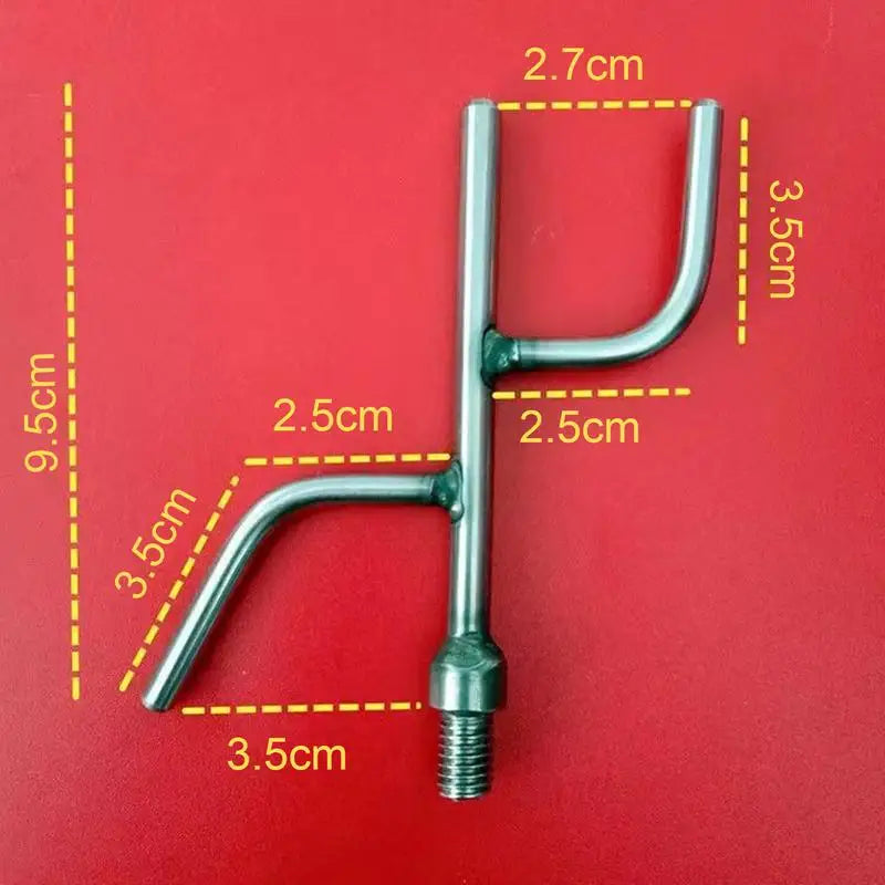 Cargo Retriever Hook 4.92Ft Pickup Truck Bed Heavy Duty Truck Accessories Telescoping Pole Stainless Steel Grabber Reacher Tool