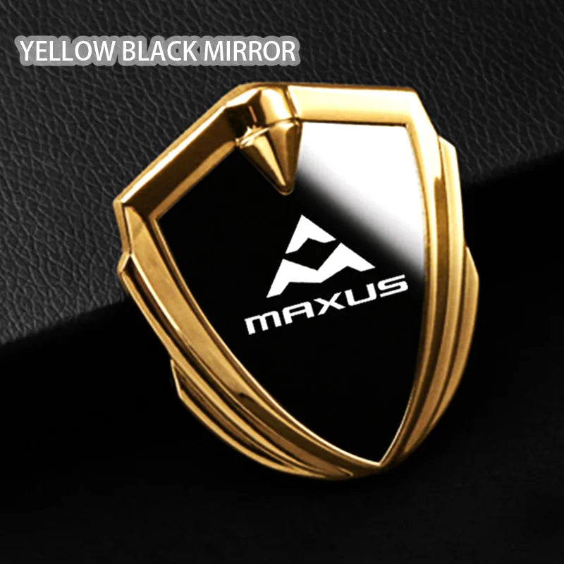 For Maxus T60 T90 V80 D60 D90 T70 V90 G50 Plus G90 Mifa 7 Hybrid Accessories Car Bodywork Metal Badge Guard Sticker Decoration