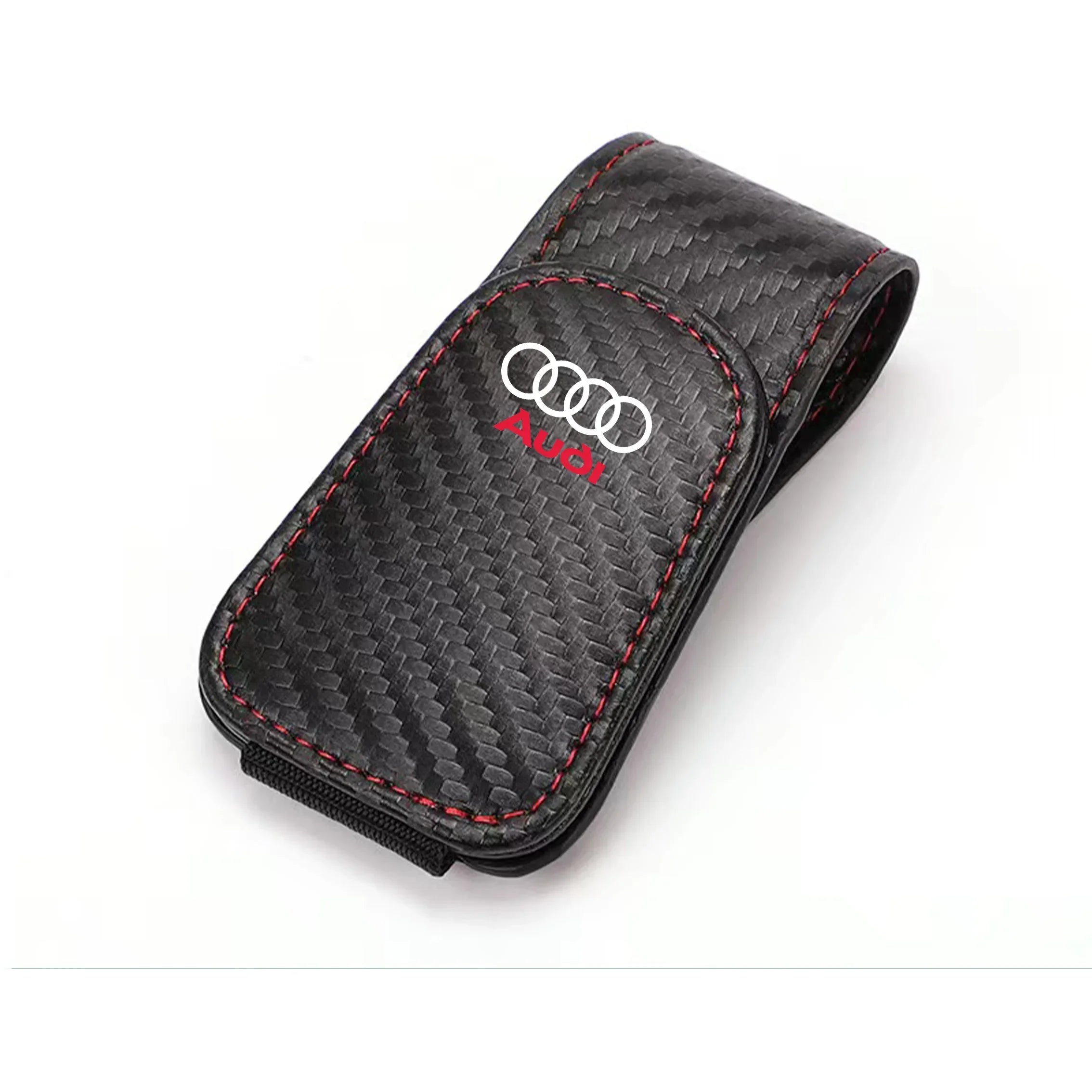 Car Interior Sun Visor Eyeglasses Holder Sunglasses Clip For AUDI A1 A3 A4 A5 A7 A8 Q3 Q5 Q7 S3 S4 S5 S6 S7 Sline Accessories