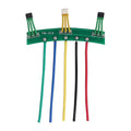 2-Wheels Motor Hall Sensor with Board Cable Electric Vehicles 3147 41F 213 60° PCB for Electric Scooter Bike Motor Hall Sensor