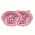 2 pieces of car coasters, water cup holders, anti slip pads, universal anti slip embedded interior accessories for cars, suitabl