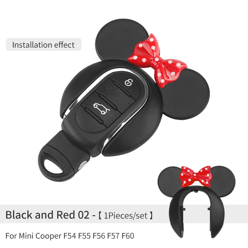 Car Key Case Protector Cover For Mini Cooper S JCW F56 F60 F55 F54 F57 Countryman Clubman Car Styling Key Decorative Accessories