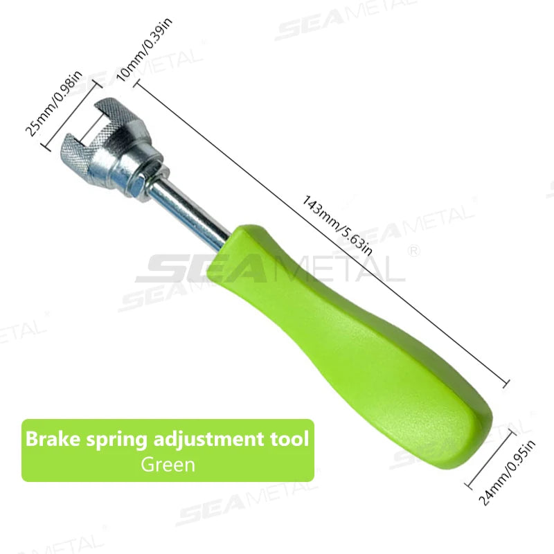 BLALION Car Brake Spring Washer Repair Shoe Compressor Universal Car Drum Hold Down Install Car Repair Tool Handle Tool Parts