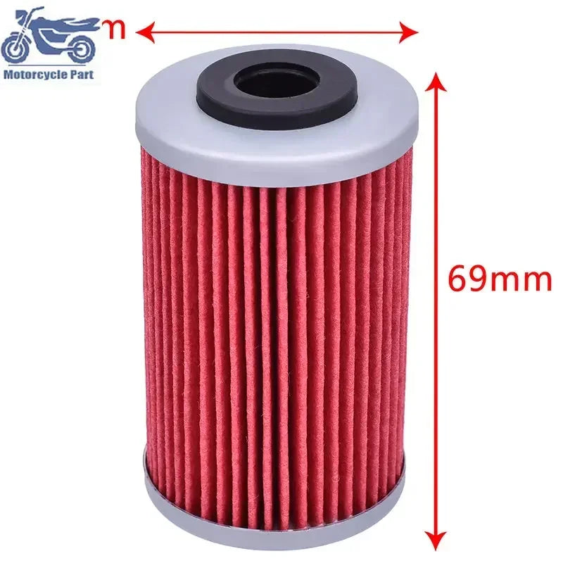 Motorcycle Accessories Engine Oil Filter for Husqvarna 125 Svartplien 200 Svartpilen 250 Svartpilen 401 Svartpilen 401 Vitpilen