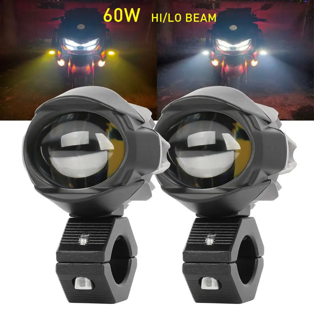 LED Car Motorcycle Spotlight  Headlight Fog Blast Lights Accessories  Auxiliary Spot Work Lights Accessories for Truck Car ATV