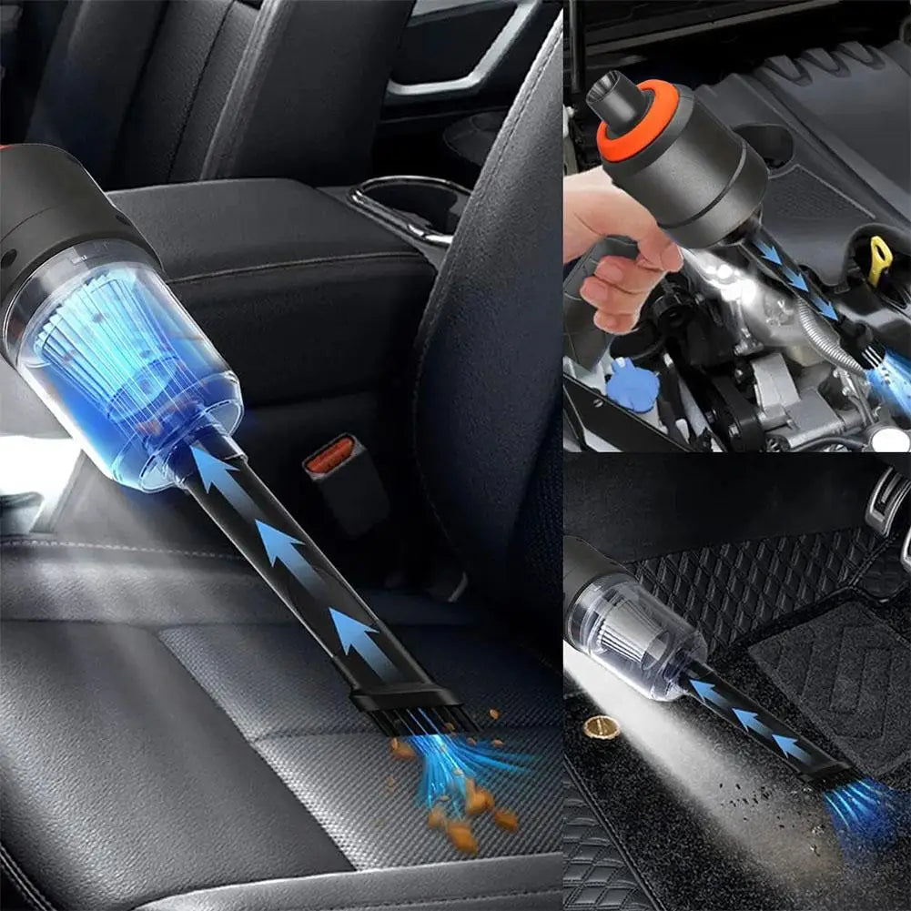 1PC Car cordless vacuum cleaner Handheld Portable Vacuum Cleaner for Home Appliance Handheld Blower Car Cleaner